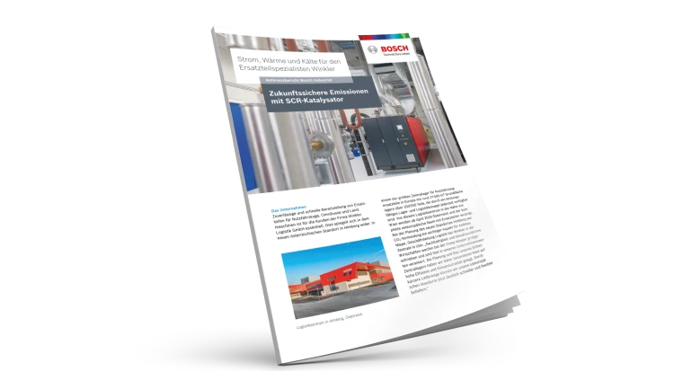 Emissões seguras no futuro graças à produção combinada de eletricidade, calor e frio com catalisador SCR