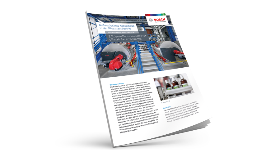 Viacposchodová kotolňa u farmaceutického výrobcu Bionorica